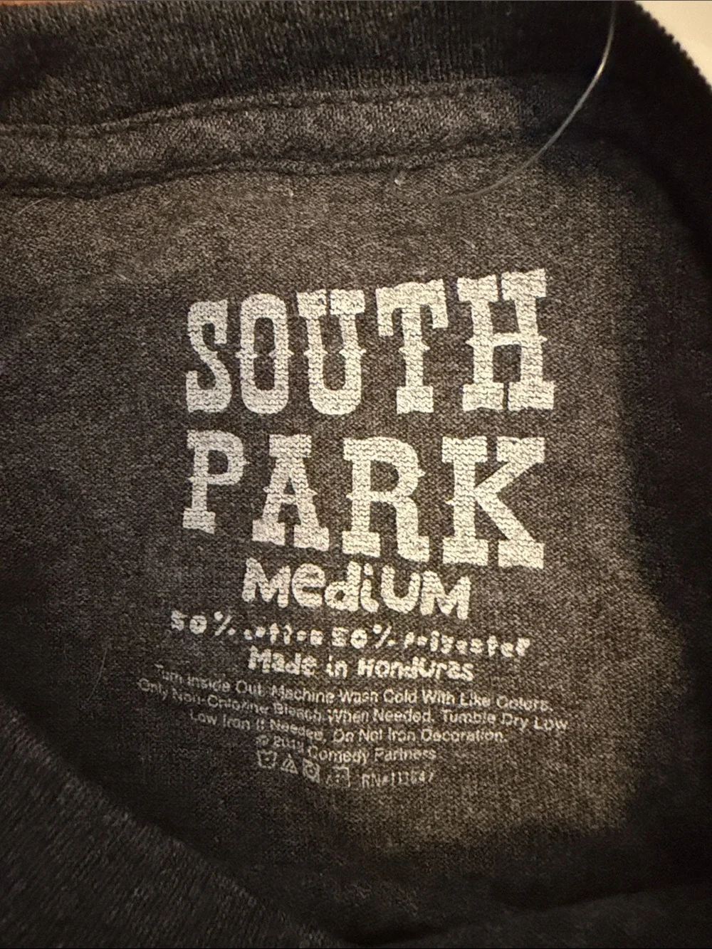 South Park Graphic Tee - Charcoal Heather with Multicolor Print